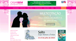 Desktop Screenshot of casarbem.com.br